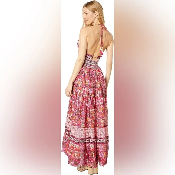 Free People Real Love Maxi Dress - Meadow Combo - Picture 3 of 11